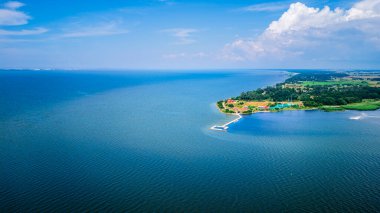 Yaz mevsiminde Vente Burnu 'nun hava aracı görüntüsü, Litvanya