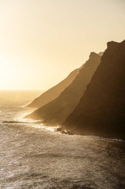Chapman 's Peak Drive' ın güzel manzarası, Cape Town, Güney Afrika