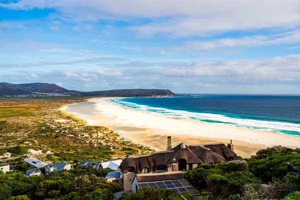 Cape Peninsula Plajı Bulutlu hava, Güney Afrika