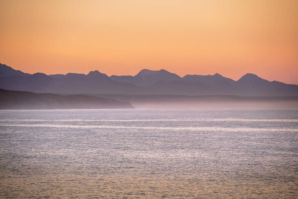 Plettenberg bay at sunset, South Africa