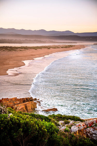 Plettenberg bay at sunset, South Africa