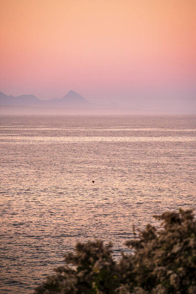 Plettenberg bay at sunset, South Africa