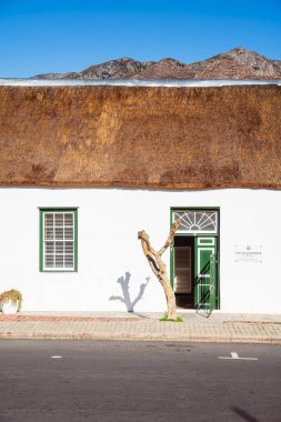 Montagu, Güney Afrika - 4 Haziran 2025: Yazın tarihi kasaba