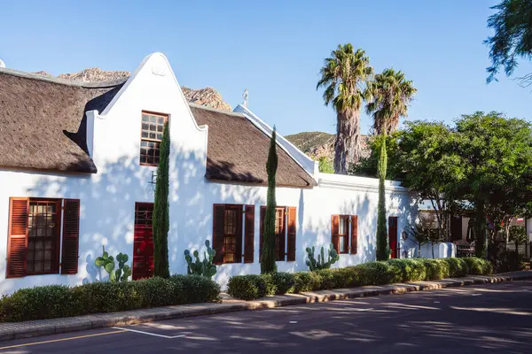 Montagu, Güney Afrika - 4 Haziran 2025: Yazın tarihi kasaba