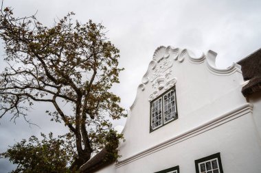 Boschendal, Güney Afrika - 3 Haziran 2025: Franschhoek yakınlarındaki tarihi üzüm bağı