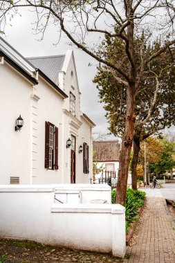 Boschendal, Güney Afrika - 3 Haziran 2025: Franschhoek yakınlarındaki tarihi üzüm bağı