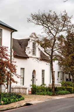 Boschendal, Güney Afrika - 3 Haziran 2025: Franschhoek yakınlarındaki tarihi üzüm bağı