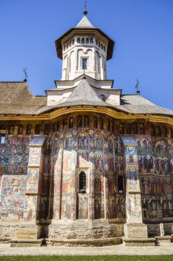 Moldovita, Romanya - 20 Nisan 2025: Moldovita Manastırı