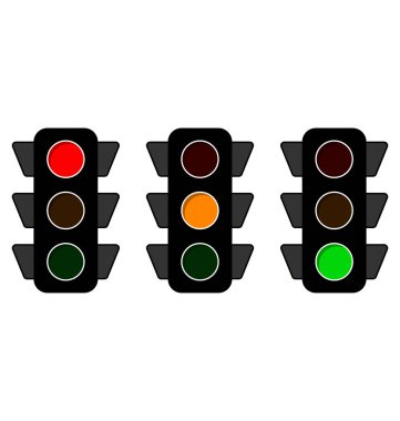 Basit trafik ışığı