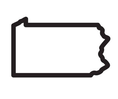 Pennsylvania eyaleti şekli sadeleştirildi