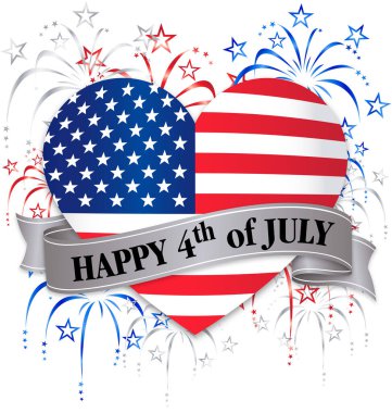 ABD 4 Temmuz Bağımsızlık Günü sembolü
