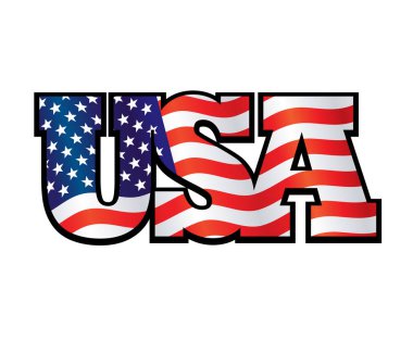 ABD bayrağı metinde