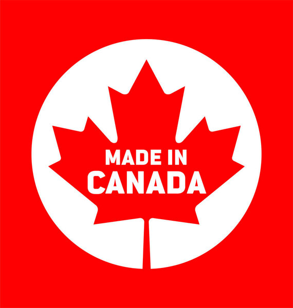 сделано в Канаде иконка кленового листа логотипа