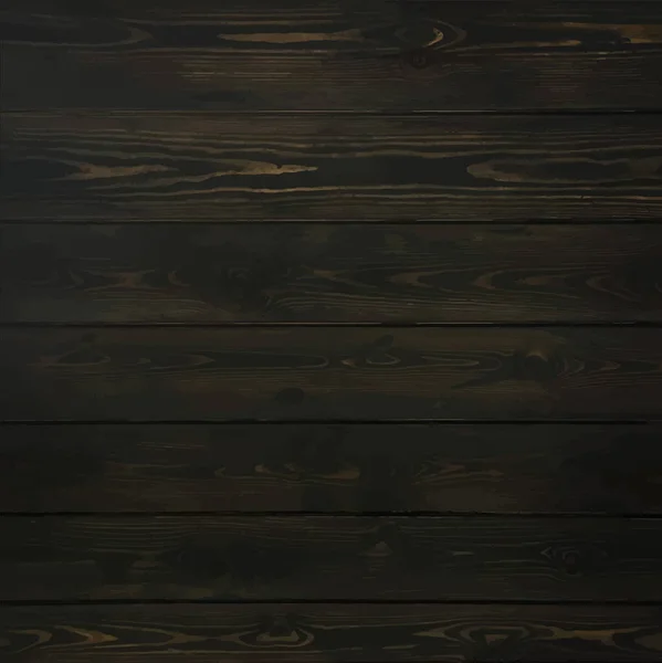 Stare Drewno Drewno Ściana Podłoga Poplamiony Czarny — Wektor stockowy