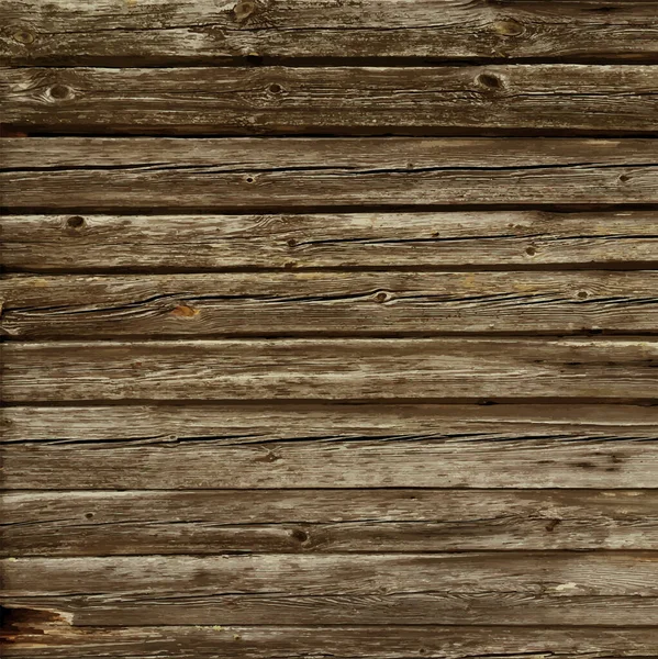 素朴な古い木の壁の床の背景 — ストックベクタ