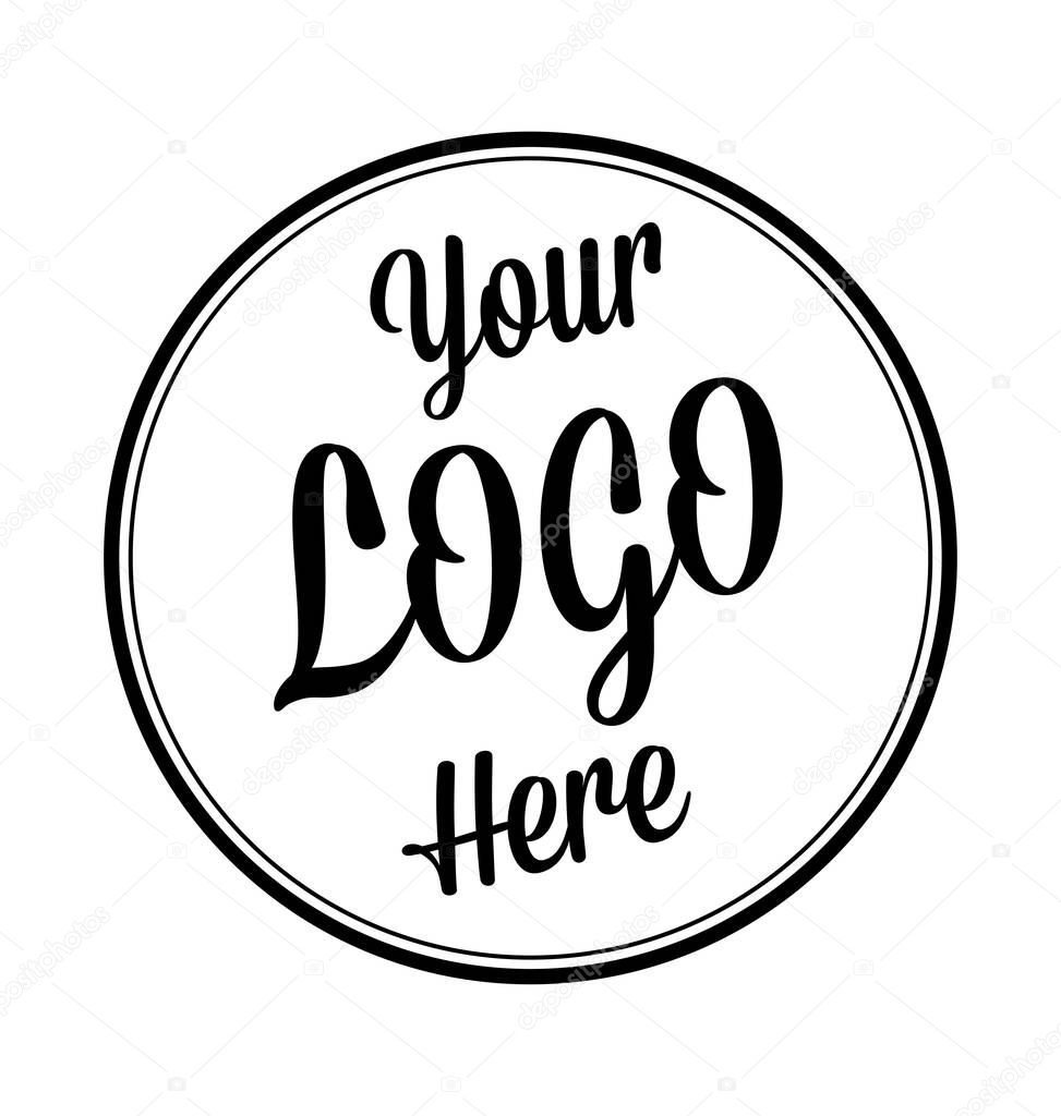 Your logo here placeholder symbol