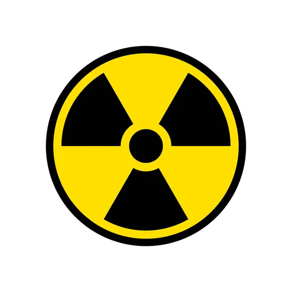 Korrektes Klassisches Strahlungssymbol — Stockvektor