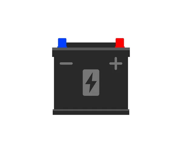 Eenvoudige Auto Batterijpictogram — Stockvector