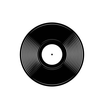 Basit klasik vinil müzik lp kaydı