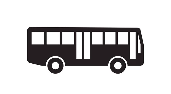 Простая Иконка Автобуса Лицензионные Стоковые Иллюстрации