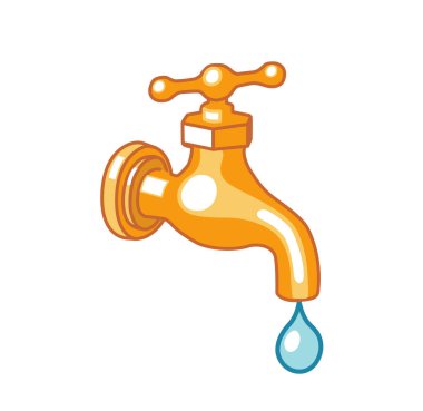 Çeşme suyu damlayan musluk