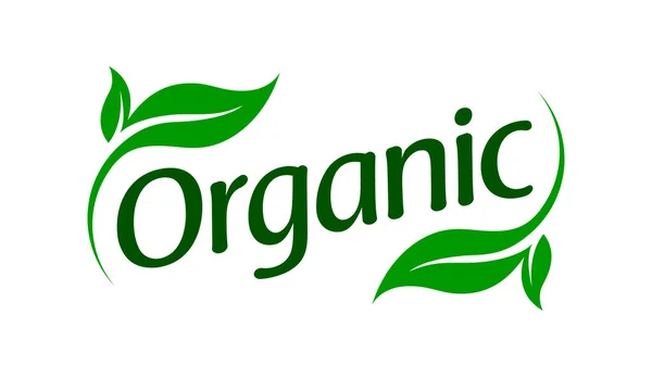 Stylish Organic Logo Symbol — Stock Vector