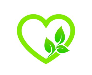 Barış aşkı kalp sembolü, şeffaf arkaplan