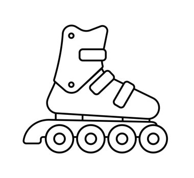 saydam arkaplanda izole edilmiş basit çizgi çizim simgesi vektörü