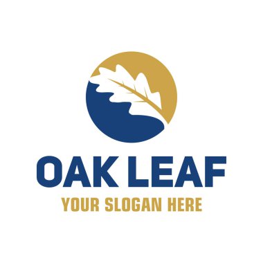 oak leaf Template Design Creative idea