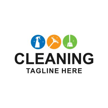 Temizlik hizmeti Logo tasarım ilham