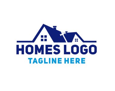 home logo design creative for construction company ,roofing and more