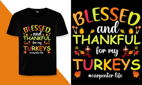 stock vector Thanksgiving Day T Shirt Design 