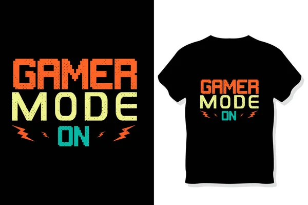 stock vector gaming t shirt gaming quotes t shirt Gamer t shirt Design