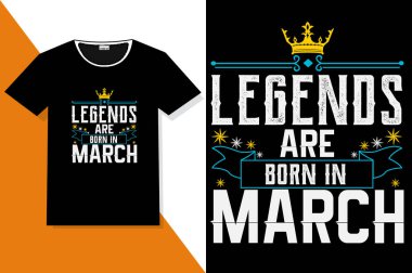 Efsaneler tişört tasarımında doğar