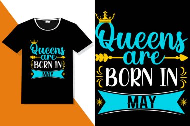 Popüler tabir kraliçeleri t-shirt tasarımları olarak doğar