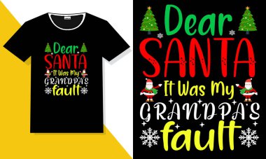 Noel tişörtü tasarımı, Noel günü tişörtü.