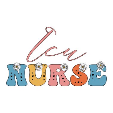 Retro hemşire süblimleşme tişört tasarımı, moda hemşire tasarımı
