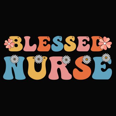Retro hemşire süblimleşme tişört tasarımı, moda hemşire tasarımı