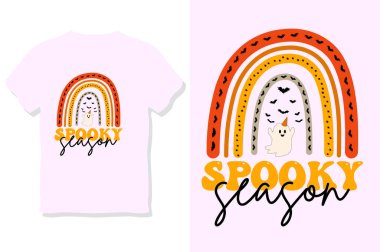 Retro Halloween SVG Süblimleşme Tasarımı