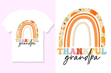 Şükran Günü t-shirt tasarımı, retro teşekkürler SVG