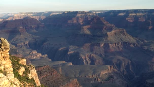 Východní Část Grand Canyonu Mather Point Jižním Okraji Národního Parku — Stock video