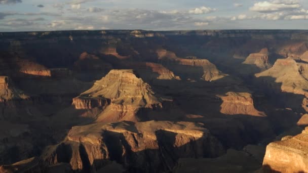 Pôr Sol Panning Clip Grande Canyon Ponto Hopi Borda Sul — Vídeo de Stock