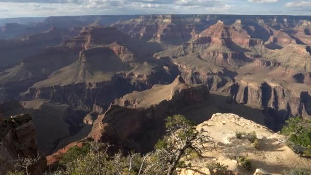 Širokoúhlá Pánev Výběžku Národního Parku Grand Canyon Arizoně Usa — Stock video