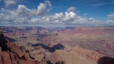 Arizona, ABD 'deki Grand Canyon Ulusal Parkı' nın Lipan Point 'inde sabah vaktinin dolması.