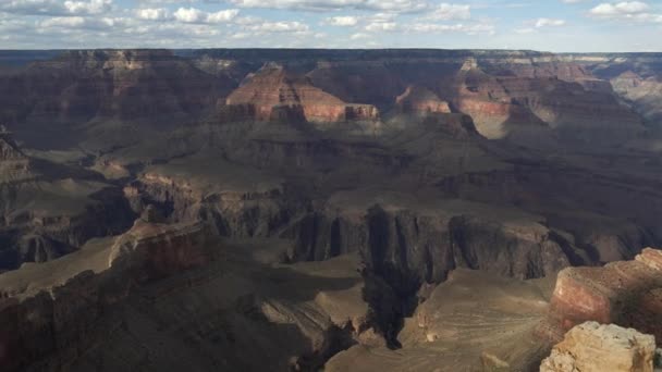 Odpolední Panning Levý Klip Grand Canyon National Park Arizoně Maricopa — Stock video