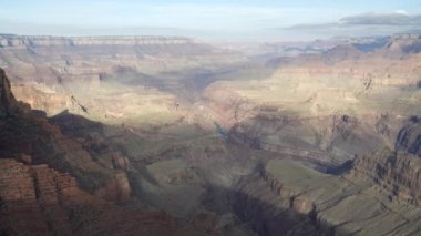 Arizona 'daki Büyük Kanyon Ulusal Parkı' ndan Büyük Kanyon 'un Sabah Kuşağı' na.