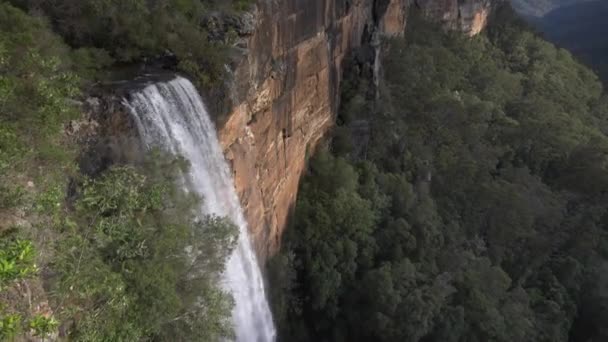 호주의 Nsw 고원에 박격포 공원에 Fitzroy의 클립을 아래로 기초를 정상에 — 비디오