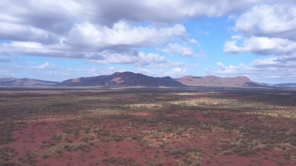 Повітряний Постріл Пролітає Вперед Національного Парку Кіні Західній Австралії — стокове відео