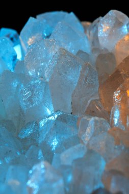 Beautiful rare precious stones from the mountains.