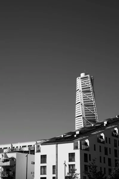 Low Angle View Modern Buildings Sky — Φωτογραφία Αρχείου